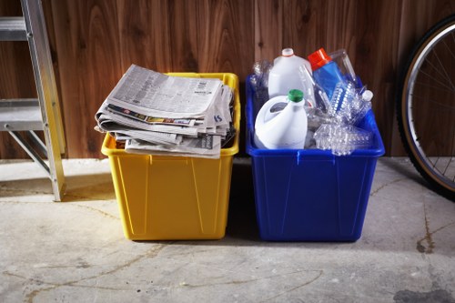 Community clean-up event in Barbican