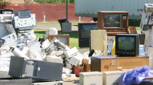 Organized living space after home clearance
